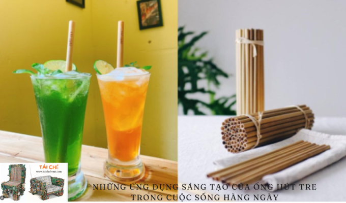 Những ứng dụng sáng tạo của ống hút tre trong cuộc sống hàng ngày